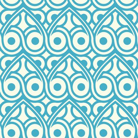Abstract Kaleidoscope Seamless Pattern. Vector illustrationのイラスト素材