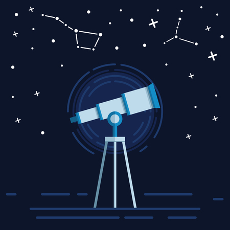 Vintage space and astronaut backgroundのイラスト素材