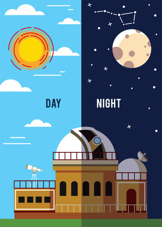Vintage space and astronaut backgroundのイラスト素材