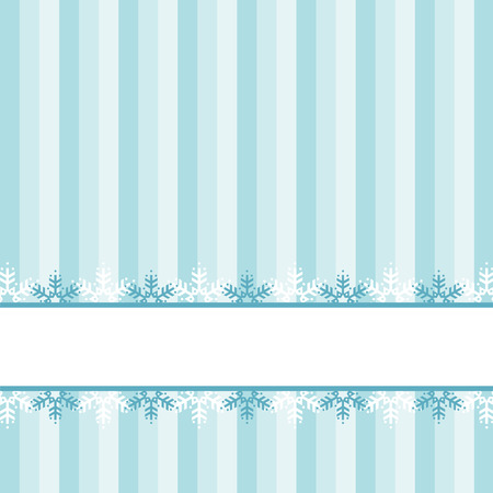 Blue Christmas banner with snowflakesのイラスト素材