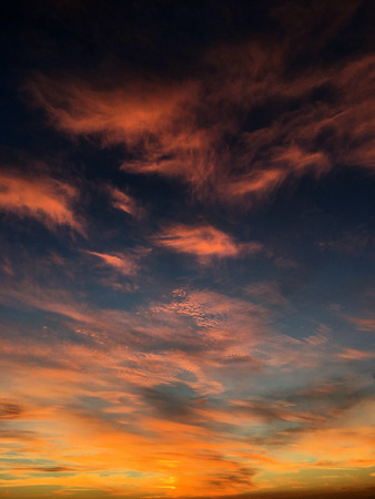 sunset backgroundの写真素材