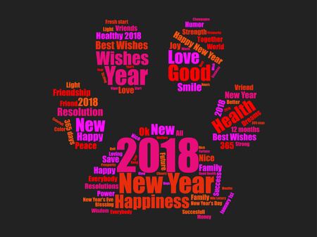 New year icon designのイラスト素材