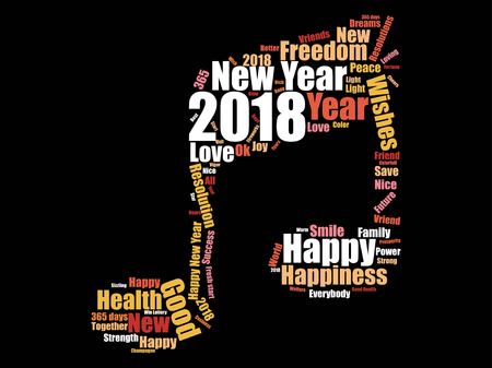 new year icon designのイラスト素材
