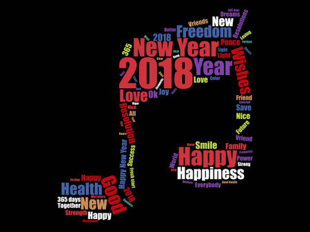 New year icon design