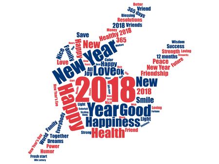 New year icon designのイラスト素材