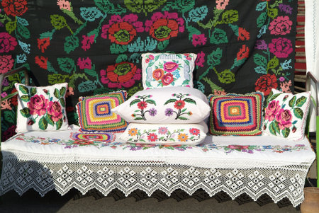 June 2010.Belarus, Gomel.Vystavka-Fair product masters of folk art.のeditorial素材