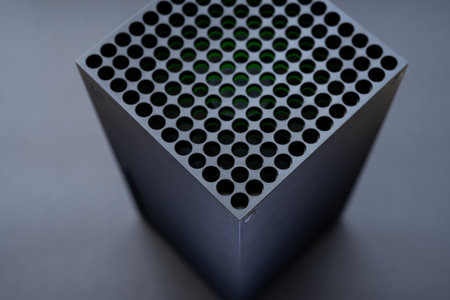 the new xbox series x console. Tarragona, Spain - September 20, 2022のeditorial素材