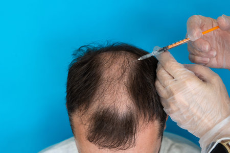 The Hair Restoration Procedure involves advanced Injection Treatments for rejuvenating hair