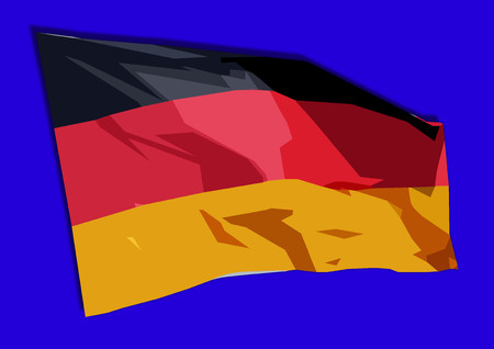 Flag Germanyのイラスト素材