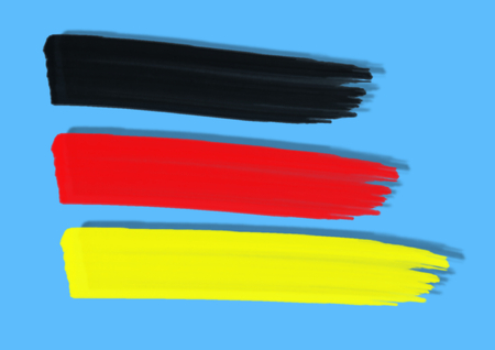 Flag Germanyのイラスト素材