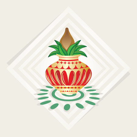 pinnacle illustration with cream color backgroundのイラスト素材