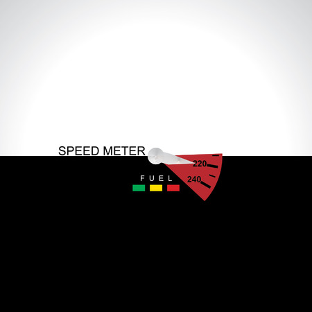 speed meter concept idea vector illustrationのイラスト素材