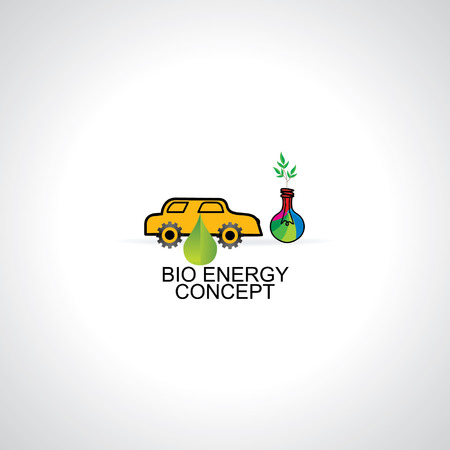 bio energy concept idea vectorのイラスト素材