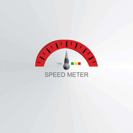 speed meter vector illustrationのイラスト素材