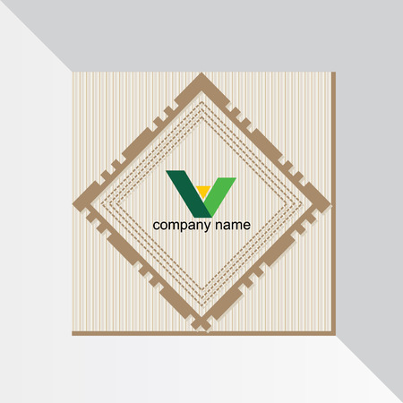 invitation card layout vectorのイラスト素材