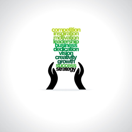 caring many concept vectorのイラスト素材