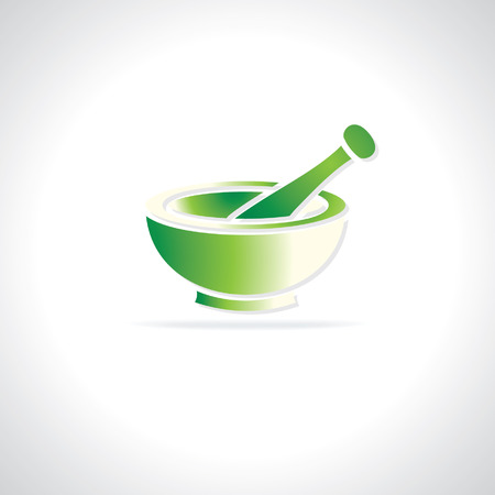 mortar and pestle vectorのイラスト素材