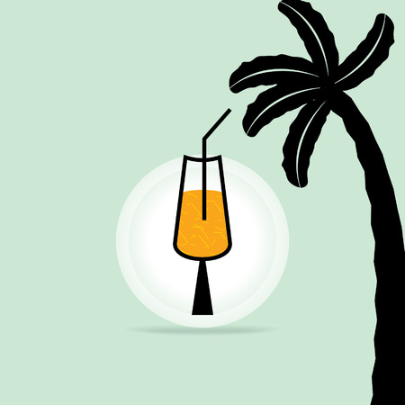 beach background with mock tailsのイラスト素材