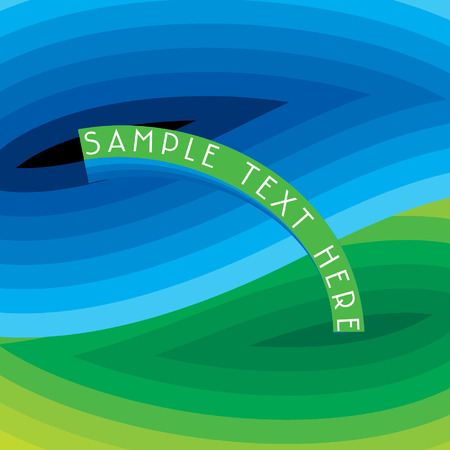 creative background blue greenのイラスト素材