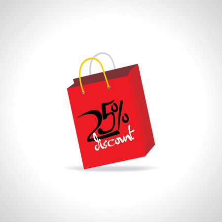shopping discount on sale conceptのイラスト素材