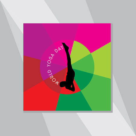 yoga posture のイラスト素材