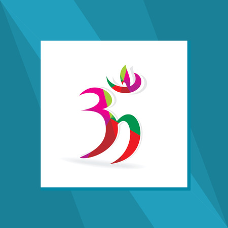 om symbol のイラスト素材