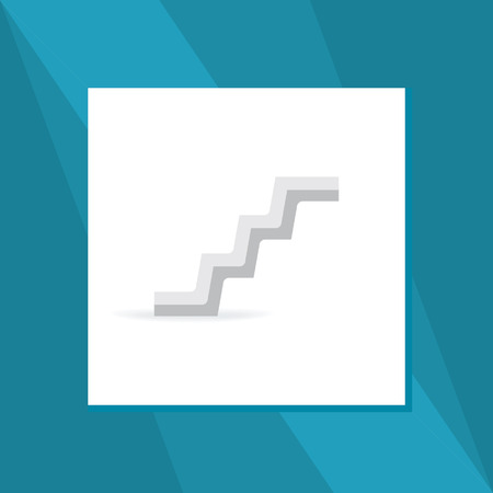 stairs symbol vectorのイラスト素材
