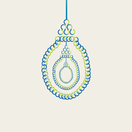 idea concept with creative bulb のイラスト素材