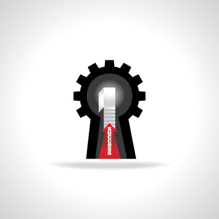 engineering wheel way to successのイラスト素材