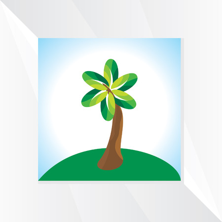 creative tree vectorのイラスト素材