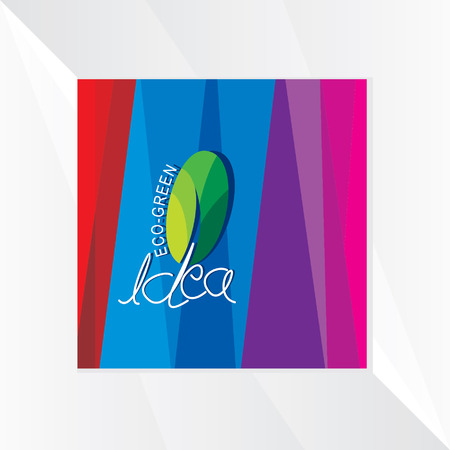 eco green ideaのイラスト素材