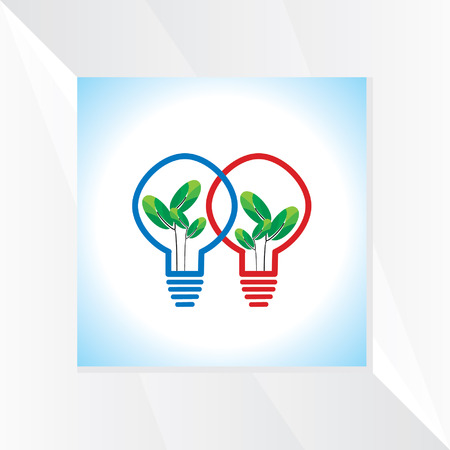 creative bulb green ideaのイラスト素材