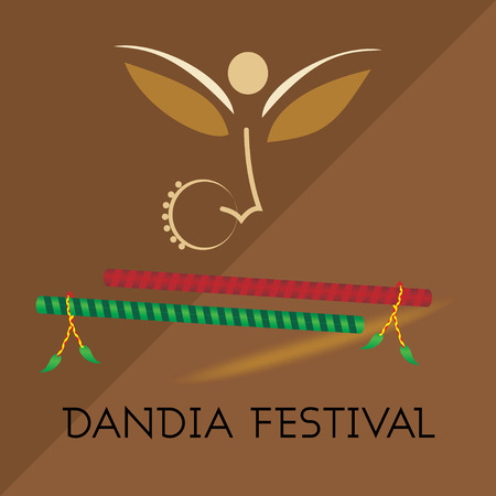 creative navratra conceptのイラスト素材
