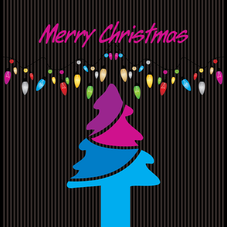 merry christmas celebration concept vectorのイラスト素材