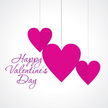 Happy Valentines day concept のイラスト素材