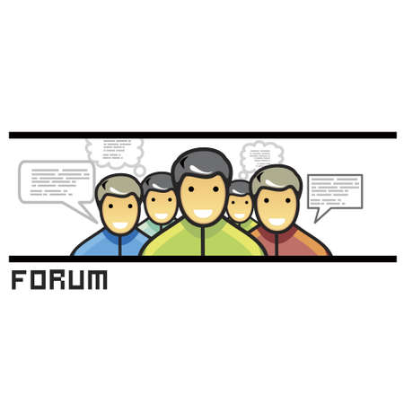 communityのイラスト素材