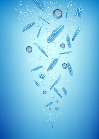 feather backgroundのイラスト素材