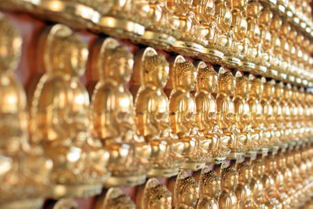 golden buddhaの写真素材