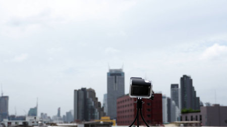 DIGITAL CAMERAの写真素材