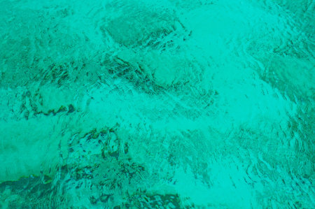 Clear water in pp island