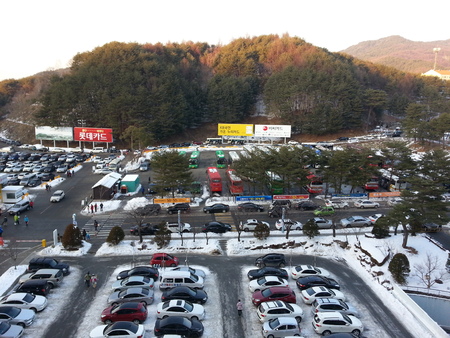 Ski Resort , South Koreaのeditorial素材