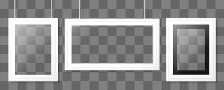 White poster or picture frame templateのイラスト素材