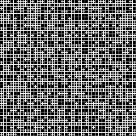 Seamles pattern with random squares. Vector background.のイラスト素材