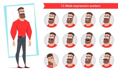 Vector character designのイラスト素材