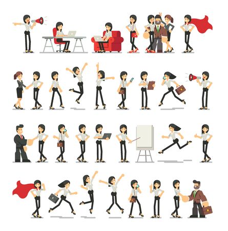 Vector character designのイラスト素材