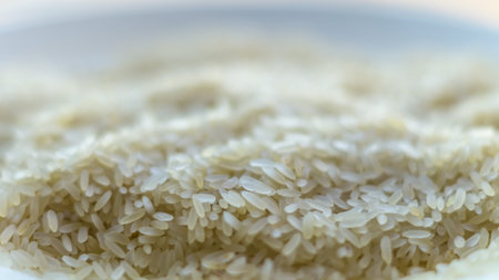 Light rice for making tasty and healthy food