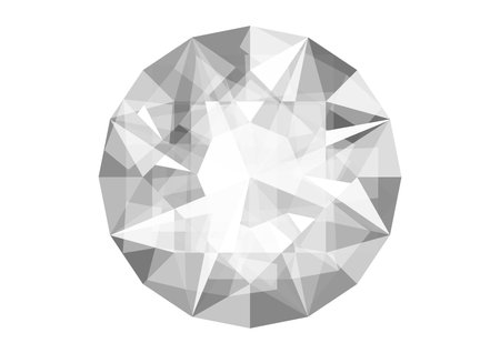 Diamond jewelry illustrationのイラスト素材