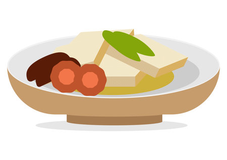 Tofu stewのイラスト素材