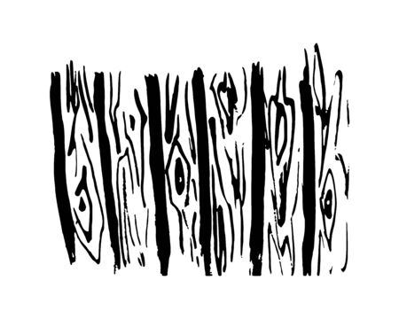 Tree structure. Stock vector illustration. Isolate on a white background. Hand drawn.のイラスト素材