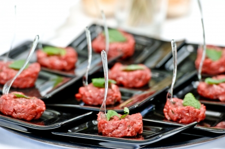 raw meatの写真素材